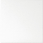 PROJECT GLOSS WHITE WALL TILE 150X150MM