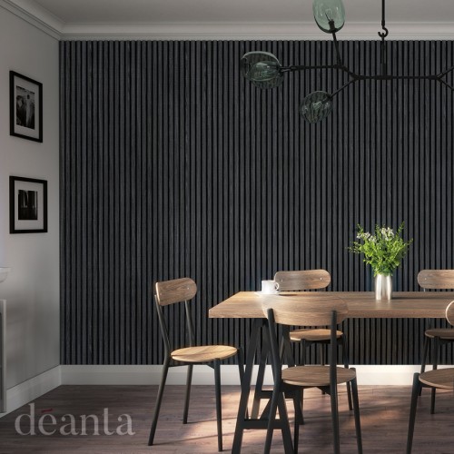 DEANTA IMMERSE ACOUSTIC BLACK PANNELING 8X2