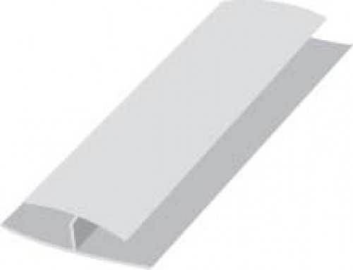 KJTW H SECTION SOFFIT     5MTR WHITE       K/JT/W JOINT STRIP