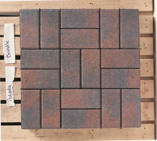 TOBERMORE 50MM PAVING PEDESTA 200X100X50MM BRINDLE