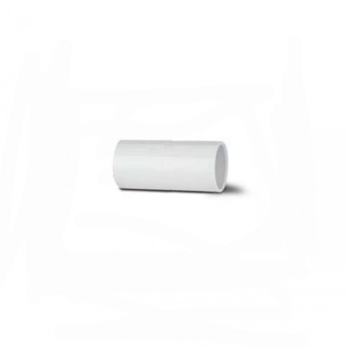 POLY STRAIGHT CONNECTOR WHITE NS44 21.5