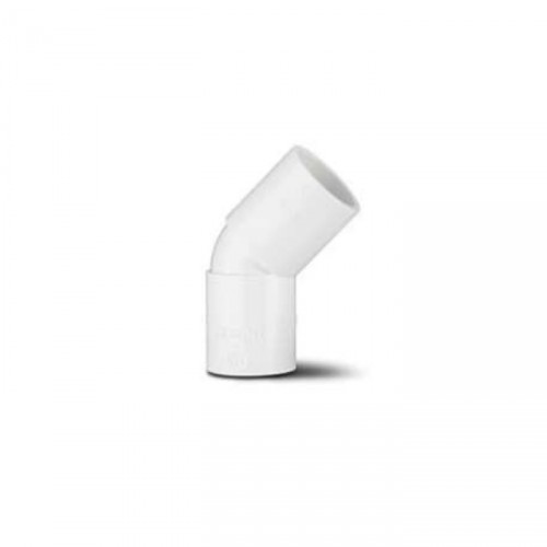 POLY OBTUSE BEND WHITE NS55 21.5