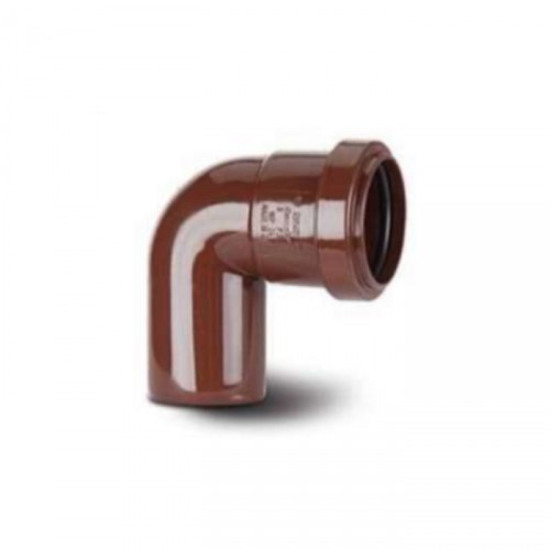 SWIVEL BEND 32MM 91.25 DEG BROWN