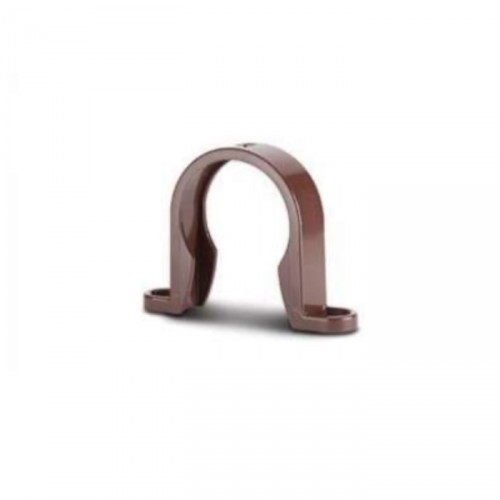 PIPE CLIP 32MM BROWN