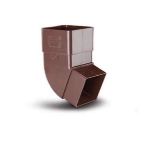 POLY OFFSET BEND 112.5 DEG BROWN RS227 65MM