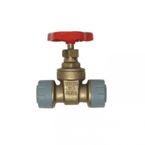 PLUMB GATE VALVE (BRASS) 15MM