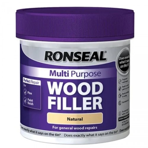 RONSEAL MULTI-PURPOSE WOODFILLER NATURAL 465G TUB