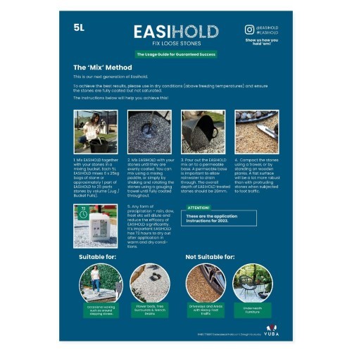 EASIHOLD STONE BINDER 5LTR  