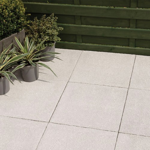 TEXTURED PAVING 600X600MM LIGHT GREY