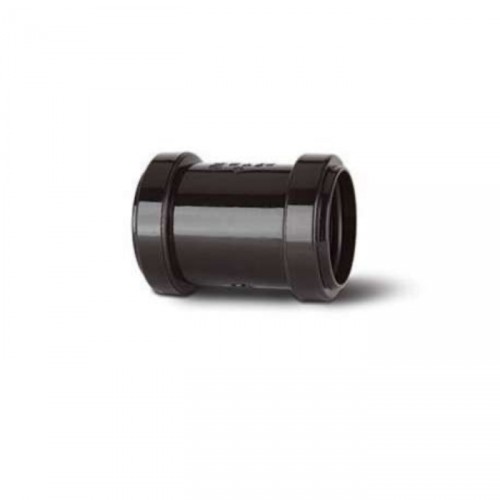 STRAIGHT COUPLING 32MM BLACK