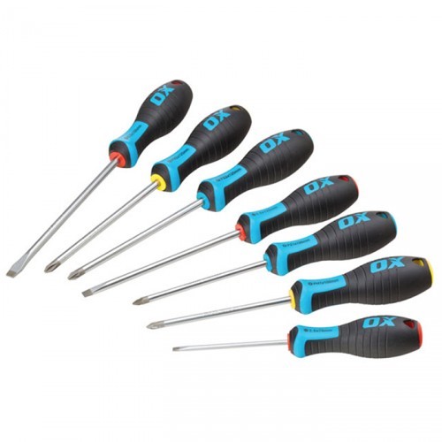 OX PRO 7 PIECE SCREWDRIVER SET