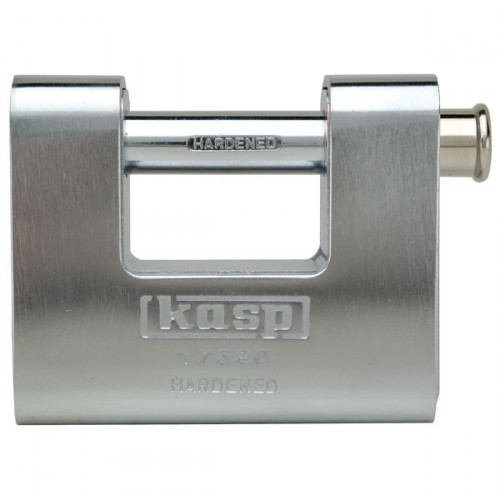 KASP 175 ARMOURED SHUTTER LOCK 80MM