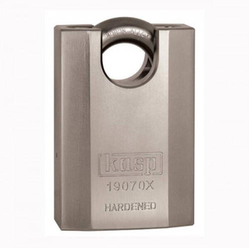 KASP HIGH SECURITY PADLOCK CLOSE SHACKLE 70MM