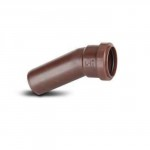 SOIL BOSS BEND 32MM 157.5 DEG BROWN