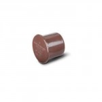 SOCKET PLUG 32MM BROWN