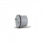 SCREWED ACCESS PLUG 32MM GREY