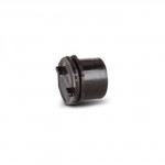 SCREWED ACCESS PLUG 32MM BLACK